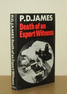 P D James - Death of an Expert Witness - 1st/1st (1977 First Edition DJ) - Imagen 1 de 6