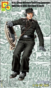 Classy Hobby 1/16 German W.W.II Wehrmacht Panzer Crew (Commander) - Picture 1 of 1