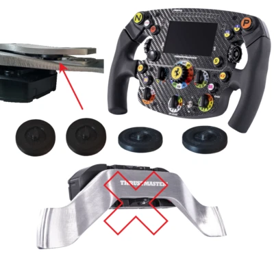 Thrustmaster SF1000 Magnetic Paddle Shifter Mod - T-Chrono - Buttons Pair - Image 1 of 4