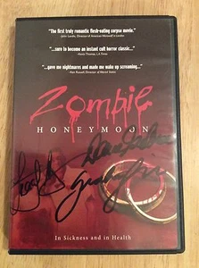 Firmado x3 Zombi Honeymoon DVD David Gebroe Tracy Coogan Graham Sibley - Picture 1 of 4