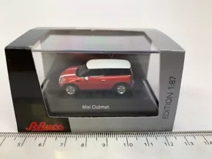 25846 Schuco 1:87 Mini Clubmann rosso - Foto 1 di 2