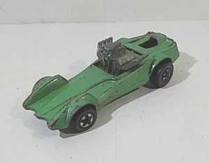 Vintage Hot Wheels Redline Strip Teaser fluoreszierend grün Emaille - Bild 1 von 20