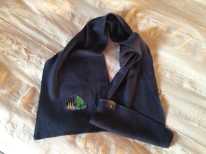 Kinder Schal Janosch Tigerente und Frosch, dunkelblau, Baumwolle, 1.35 m - Bild 1 von 1