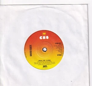 7'' Single - David Essex - Hold me close - Bild 1 von 1