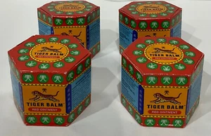 4x Tiger Balm (Red) Super Strength P@in Rel1ef Ointment 21ml. (100% Original) - Picture 1 of 3
