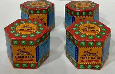 4x Tiger Balm (Red) Super Strength P@in Rel1ef Ointment 21ml. (100% Original) - Image 1 of 3