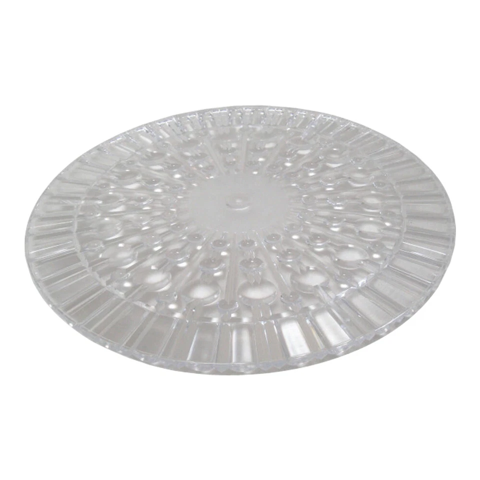 Tortenplatte "Erika" glasklar, aus Kunststoff Ø 29 cm - Bild 1 von 1
