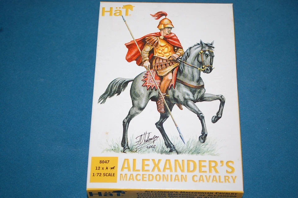 HAT USATO 1 72 SOLDATINI ALEXANDER'S MACEDONIAN CAVALRY DA COLORARE ART 8047