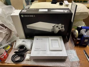 XBOX ONE X Blanco Edición Limitada Nuevo Sin Usar JAPÓN - Imagen 1 de 10