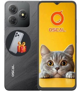 Smartphone OSCAL Flat 2C 2025 Android 14 6GB+64GB Dual SIM 5000mAh Nero ⭐️Nuovo - Imagen 1 de 6