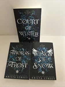 Krista Street Fae Of Snow & Ice Vol 1-3 2025 (3) TPB Fae Fantasy Romance - Picture 1 of 11