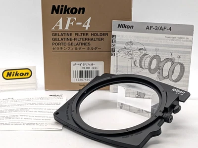 [Sin usar en caja] Soporte de filtro de gelatina Nikon AF-4 de Japón #717-31858 Foto 1 de 4