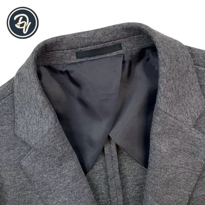 Mint! M / 40 R J Crew Charcoal Grey Jersey Knit Patch Pocket Casual Blazer - Image 1 of 4