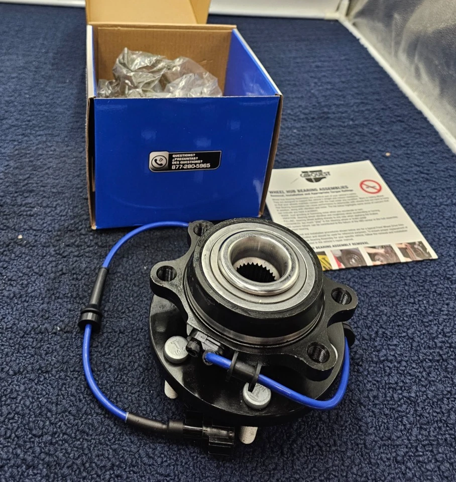 Conjunto de buje de cojinete de rueda para Nissan Frontier Pathfinder Suzuki 94-09855 Foto 1 de 4