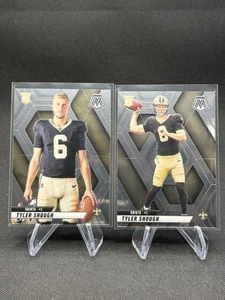 Tyler Shough RC 2025 Panini Mosaic Football #312 + Variation #273 Saints Rookie - Bild 1 von 2