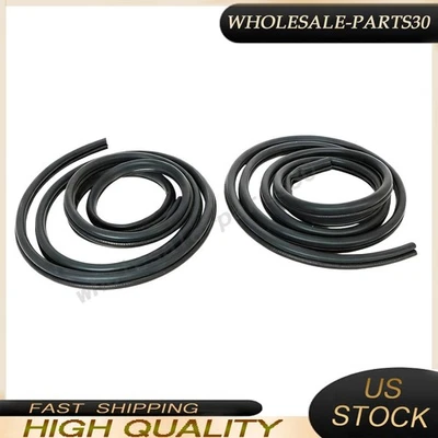 For 2000-07 Chevrolet Silverado 1500 New Extended Cab Door Seal SET Weatherstrip - Image 1 of 4