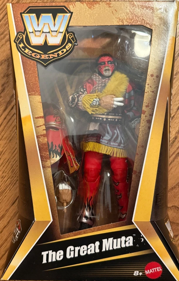 WWE The Great Muta Elite Legends Series #27 Mattel Figure Wrestling