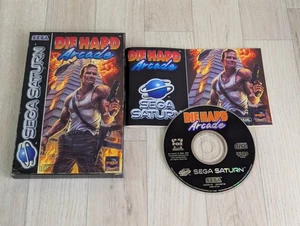 DIE HARD ARCADE SEGA SATURN KOMPLETT MIT HANDBUCH - SELTEN  - Bild 1 von 4