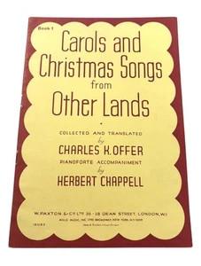 CAROLS AND CHRISTMAS SONGS from OTHER LANDS Charles Offer Herbert Chappell - Picture 1 of 3
