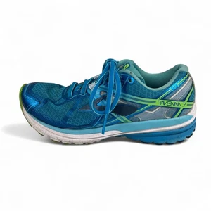 Brooks Ravenna 7 blau grün Straßenlaufschuhe Damengröße 6 Marathons leicht - Bild 1 von 7