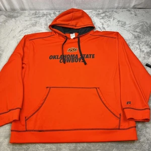 Oklahoma State Cowboys Hoodie Sweatshirt Mens XL Orange Black NCAA Football - Picture 1 of 13