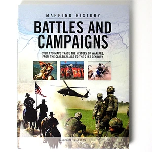 Mapping History - Battles and Campaigns (Hardback Book, 2008 Cartographica) New - Picture 1 of 5