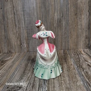 50er Jahre Original Goldscheider weiße Weihnachtsfigur Peggy Porcher Fine China - Bild 1 von 6