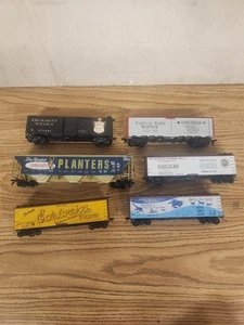 HO Scale Rolling Box Cars Lot Of 6 Planters Smirnoff Vodka Gerber Genesee - Picture 1 of 11