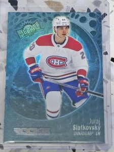 Juraj Slafkovsky - Spectrum FX Blue Rookie #151 - 2022-23 Skybox Metal Universe - Picture 1 of 2