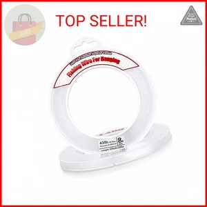 Clear Fishing Wire, Acejoz 656FT Fishing Line Clear Invisible Hanging Wire Stron - Picture 1 of 2