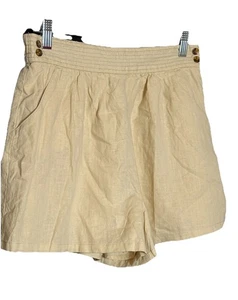Janie An Jack Girls Khaki Pockets Loose Shorts Linen Uniform 16 - Picture 1 of 7