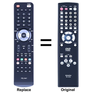 RC-1018 Replacement Remote Control For Denon DVD Player DVD1720 DVD1730 DVD557 - Picture 1 of 6