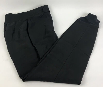 Pantalones de esquí Schoeller Roffe negros mezcla de lana estribo PUMA 3002 talla 8 regular vintage Foto 1 de 4