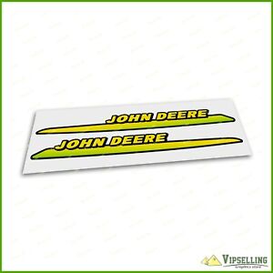 John Deere Tractor Upper Hood Vinyl Decals Sticker 325 335 345 355d GT225 GT235E