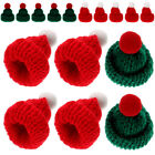  24 Pcs Mini Beanie Yarn Christmas Party Decoration Hats Xmas