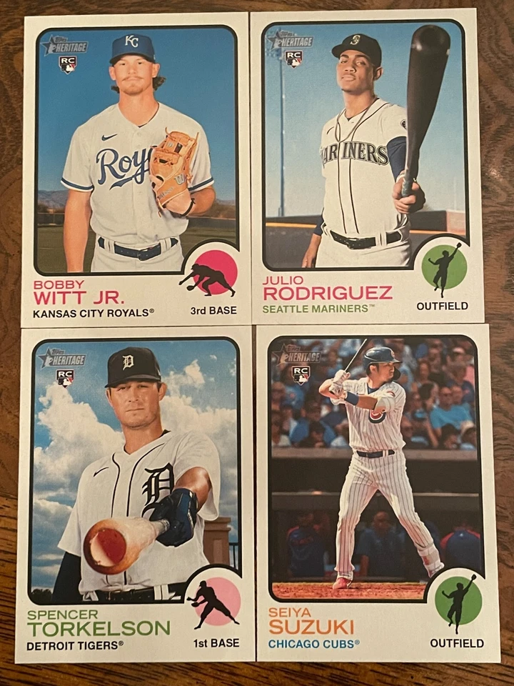 2022 Topps Heritage High Number Base Cards #501-700 ~ YOU PICK Complete Your Set - Image 1 of 1