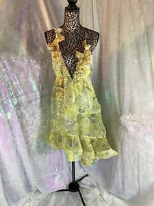 ZIMMERMANN Harmony Floral Asymmetrical Silk Organza Dress Sz US10/AU3 AUTH NWT - Picture 1 of 17