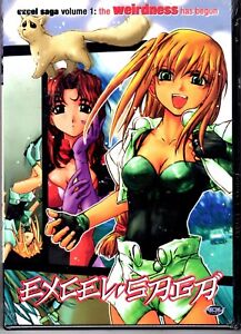 EXCEL SAGA Volume 1 DVD Region 1 NTSC - Episodes 1-5