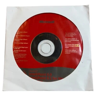Microsoft Intellipoint 6.0 Mouse Software CD-Rom PC & 6.1 Mac Disc Only - Image 1 of 2