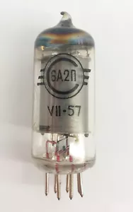 Tubo sovietico URSS 6А2П 6A2P = 6BE6, EK90, X77, HM04 eptodo ad alta frequenza 1957 - Foto 1 di 1