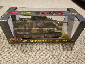 The Ultimate Soldier 2000 WWII German Panther Tank 1:18 MIB - Picture 1 of 8
