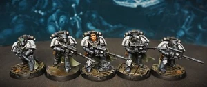 Raven Guard Mor Deythan Strike Squad painted Warhammer 40k Horus Heresy - Picture 1 of 3