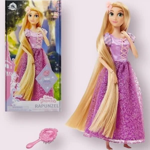 Authentische Disney Store Prinzessin Rapunzel klassische Puppe mit Pinsel verworren neu - Bild 1 von 6