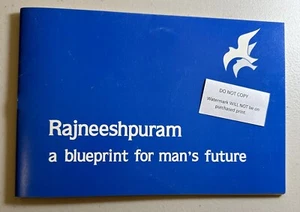 1982 Vintage Rajneeshpuram Booklet, Antelope & Rajneeshpuram OR, Bhagwan Osho - Bild 1 von 7