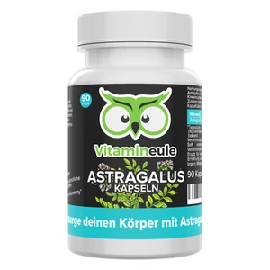 Astragalus Kapseln - 500 mg - vegan - hochdosiert - Vitamineule - Picture 1 of 5