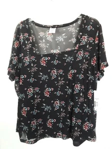 Camicia NOBO No Boundaries XXXL 3X collo quadrato manica corta - NUOVA - Foto 1 di 4
