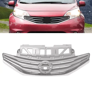 Grille For Nissan Versa Note 2014 2015 2016 2017 Chrome Front Upper Bumper Grill - Picture 1 of 20