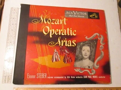 Vintage Mozart Operatic Arias Eleanor Steber Soprano RCA Victor Orchestra Morel - Image 1 of 4