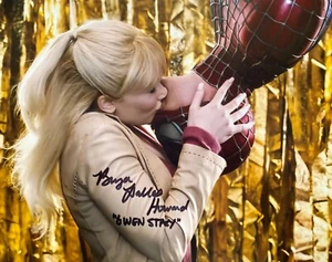 Bryce Dallas Howard-GENUINO Firmado Spiderman Gwen Stacey 11x14 - Imagen 1 de 2