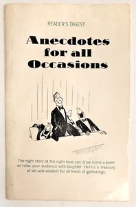 Anecdotes for all Occasions, The Right Story, Reader's Digest 1972 - Picture 1 of 7